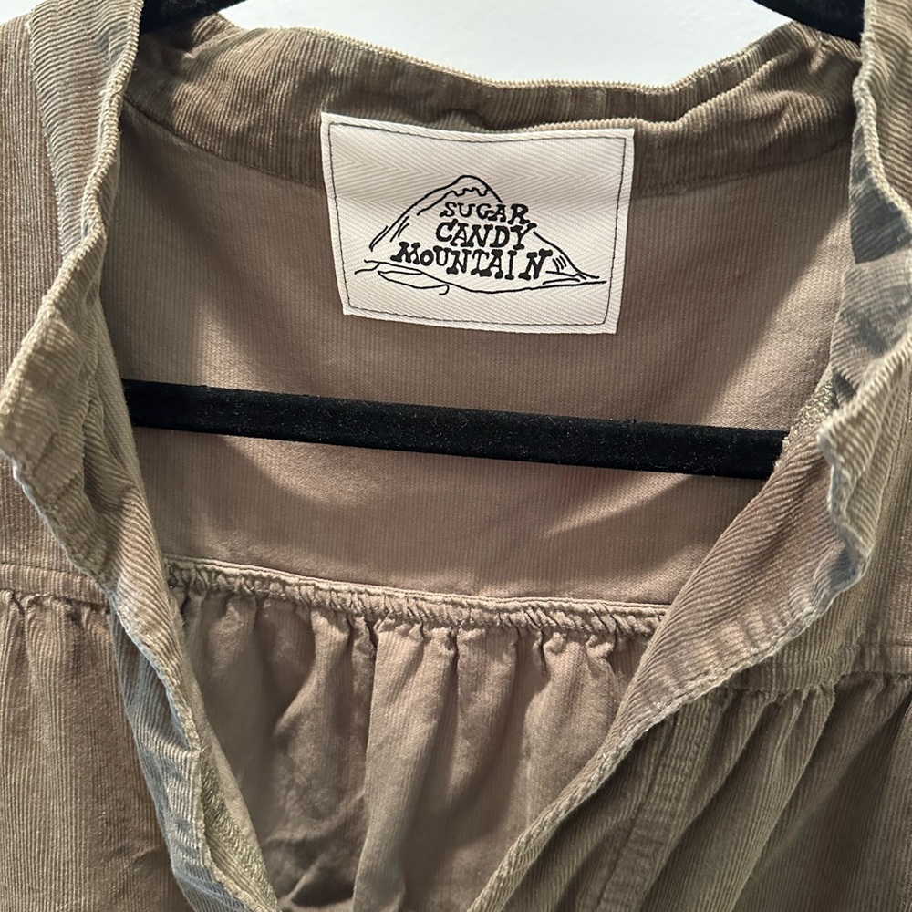 Sugar Candy Mountain Corduroy Dress